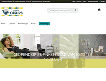 Tablet Screenshot of comfortchairs.nl